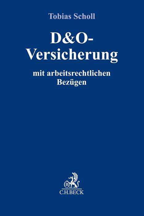 Cover for Scholl · D&amp;O-Versicherung (Book)