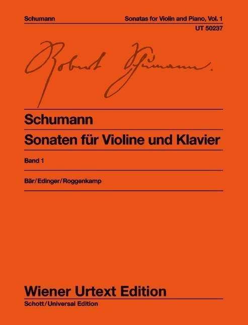 Cover for Robert Schumann · Sonaten für Violine und Klavier (Book)