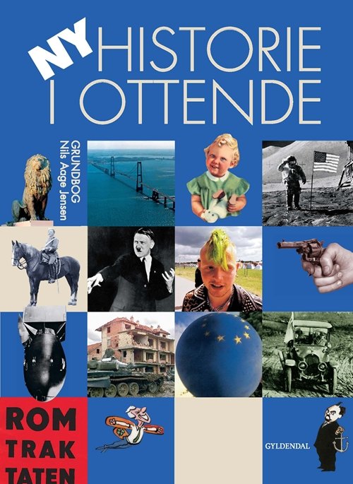 Cover for Nils Aage Jensen · Ny historie i...: Ny Historie i ottende (Indbundet Bog) [1. udgave] (2000)