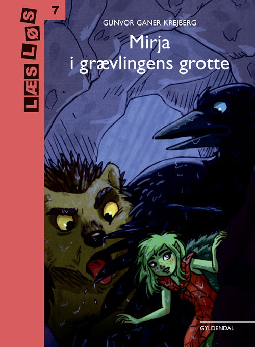 Cover for Gunvor Ganer Krejberg · Læs løs 7: Mirja i grævlingens grotte (Inbunden Bok) [1:a utgåva] (2020)