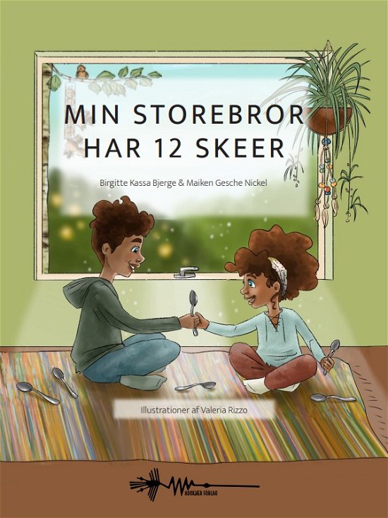 Cover for Birgitte Kassa Bjerge &amp; Maiken Gesche Nickel · Min storebror har 12 skeer (Gebundenes Buch) [2. Ausgabe] (2023)