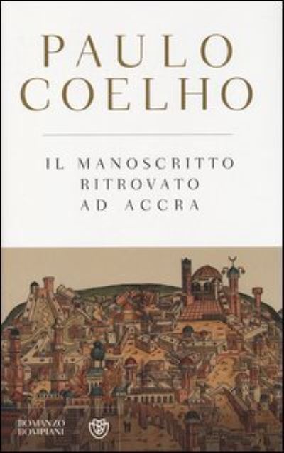 Cover for Paulo Coelho · Il manoscritto ritrovato ad Accra (MERCH) (2013)