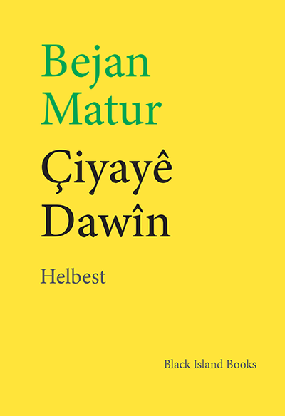 Cover for Bejan Matur · Çiyayê Dawîn : helbest (Paperback Book) (2017)