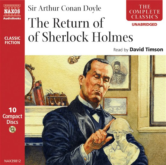 * The Return Of Sherlock Holmes - David Timson - Música - Naxos Audiobooks - 9789626343982 - 2 de octubre de 2008