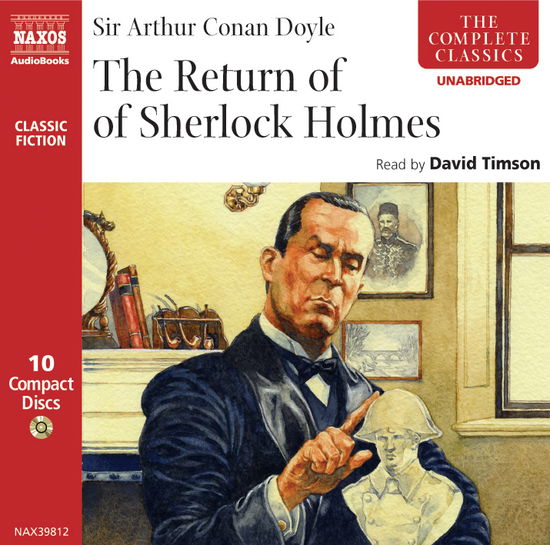 * The Return Of Sherlock Holmes - David Timson - Musik - Naxos Audiobooks - 9789626343982 - 2. oktober 2008