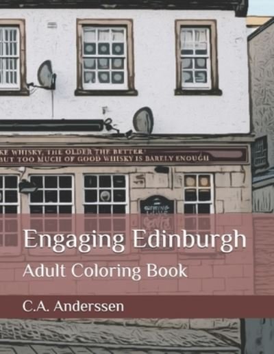 Cover for C a Anderssen · Engaging Edinburgh (Paperback Book) (2020)