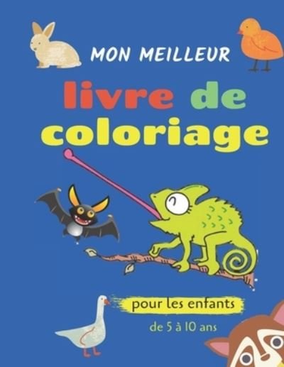 Cover for Rafa Triso · Mon meilleur livre de coloriage pour les enfants de 5 à 10 ans (Pocketbok) (2021)