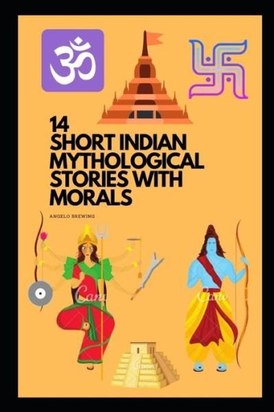 Cover for Manjappa W · 14 Short Indian Mythological Stories with Morals (Paperback Book) (2020)