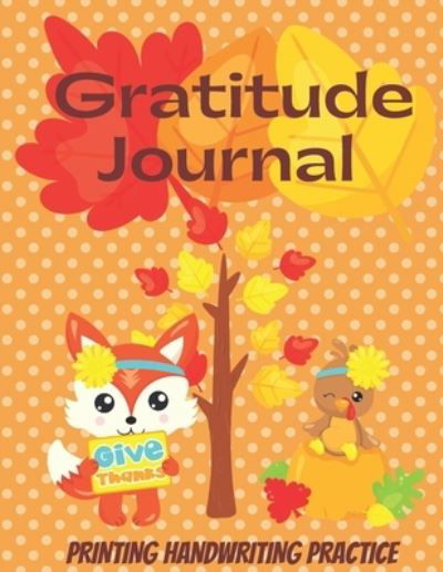 Cover for Pearl Penmanship Press · Printing Handwriting Practice Gratitude Journal (Pocketbok) (2020)