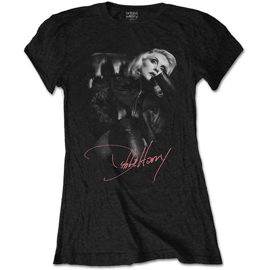 Cover for Deborah Harry · Debbie Harry Ladies T-Shirt: Leather Girl (T-shirt)