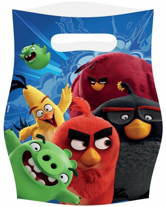 8 Sacchettini - Angry Birds - Merchandise - Amscan - 0013051642983 - 