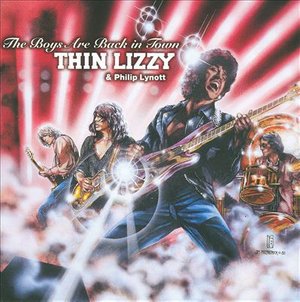 Cover for Thin Lizzy · The Boys Are Back in Town - the Danish Collection (CD) (2010)