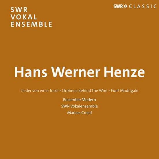 Cover for Ensemble Modern · Henze / Lieder Von Einer Insel (CD) (2017)