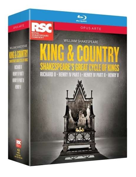 Cover for W. Shakespeare · King &amp; Country: Shakespeare's Great Cycle Of Kings (Blu-ray) (2016)