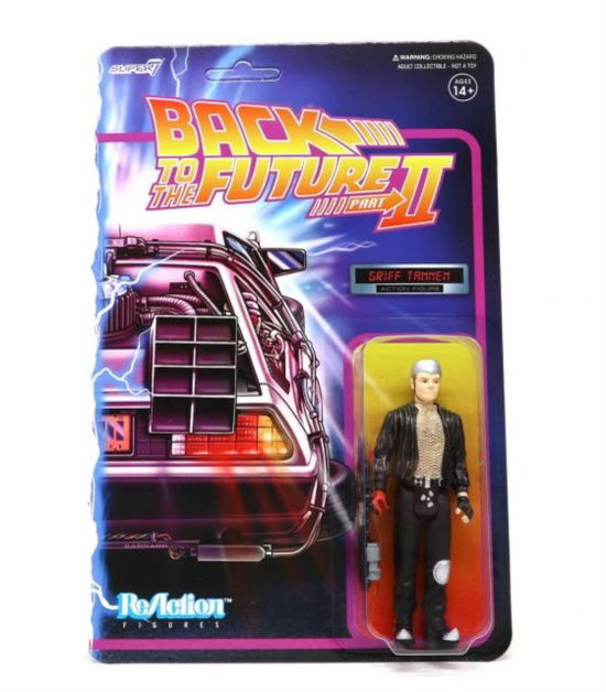 Back To The Future 2 Reaction Figure W1 - Griff Tannen - Back to the Future - Fanituote - SUPER 7 - 0840049807983 - keskiviikko 9. syyskuuta 2020