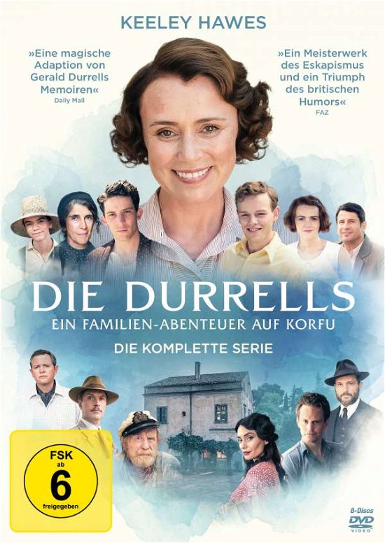 Cover for Hawes,keeley / Parker,milo / Oconnor,josh/+ · Die Durrells-die Komplette Serie (DVD) (2021)