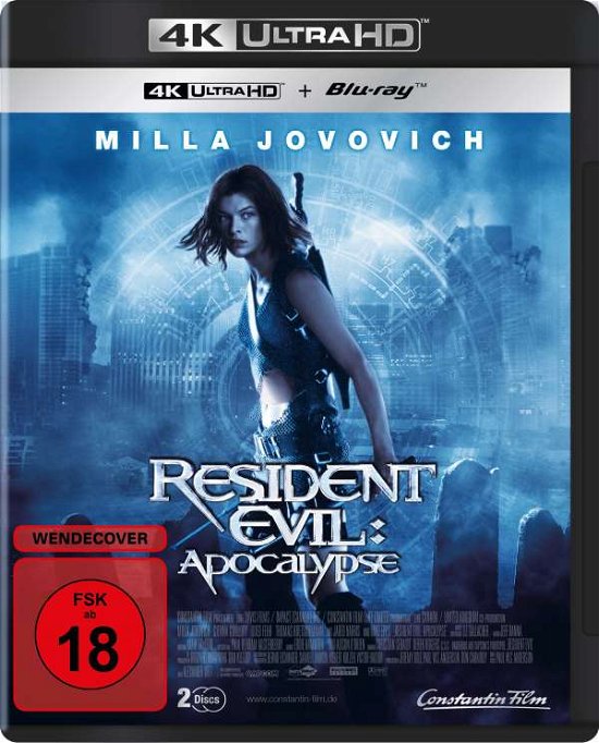Cover for Milla Jovovich,sienna Guillory,oded Fehr · Resident Evil: Apocalypse (4K UHD Blu-ray) (2021)