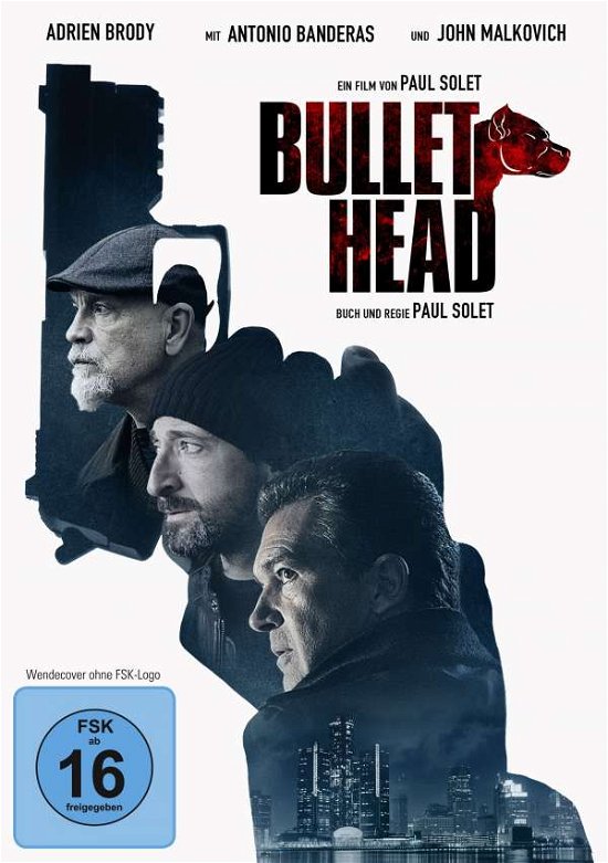 Cover for Banderas,antonio / Malkovich,john / Brody,adrien/+ · Bullet Head (DVD) (2018)