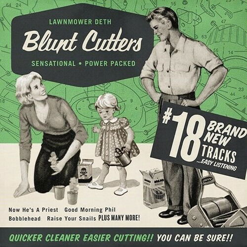 Cover for Lawnmower Deth · Blunt Cutters (Transparent Green Vinyl) (LP) [Coloured edition] (2022)