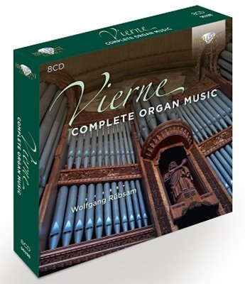 Vierne: Complete Organ Music - Wolfgang Rubsam - Musik - BRILLIANT CLASSICS - 5028421963983 - March 4, 2022