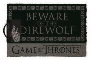 Cover for Game of Thrones · Beware Of The Direwolf - Door Mat (MERCH)