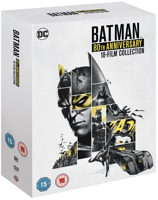 Cover for Batman 8Oth Anniversay Collection (DVD) (2019)