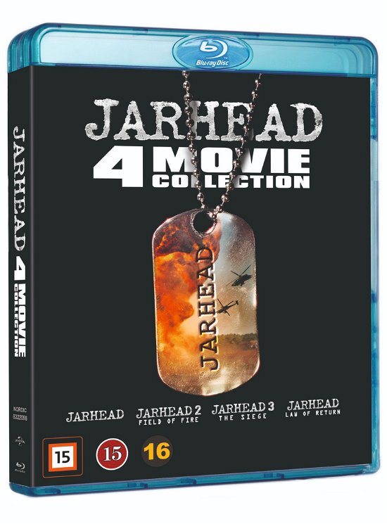 Cover for Jarhead 4-Movie Collection (Blu-ray) (2020)