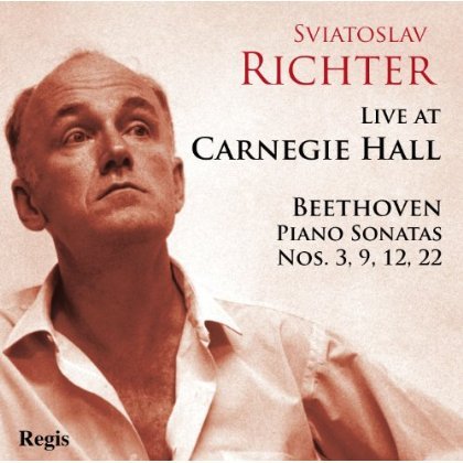 Cover for Sviatoslav Richter · Live At Carnegie Hall (CD) (2014)