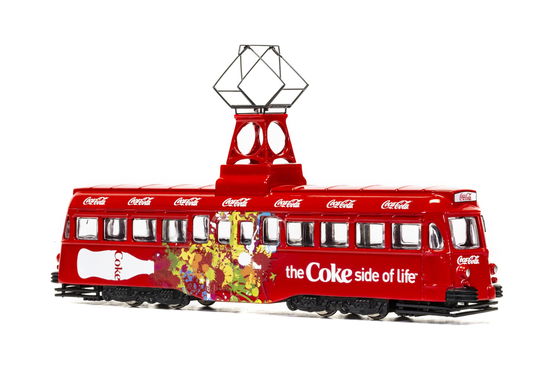 Cover for Coca Cola Single Decker Tram Coke Side of Life (Zabawki)