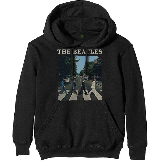 Cover for The Beatles · The Beatles Unisex Pullover Hoodie: Abbey Road (Hoodie) [size L] [Black - Unisex edition]