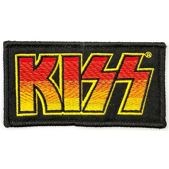 KISS Standard Woven Patch: Classic Logo - Kiss - Merchandise -  - 5056368603983 - 