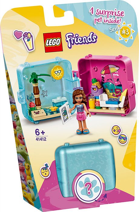 Friends Olivias Sommer Würfel - Strandta - Lego - Merchandise - Lego - 5702016618983 - 1. februar 2022