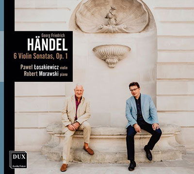 Sonatas for Violin & Piano - Georg Friedrich Handel - Música - DUX RECORDING PRODUCERS - 5902547017983 - 20 de enero de 2023