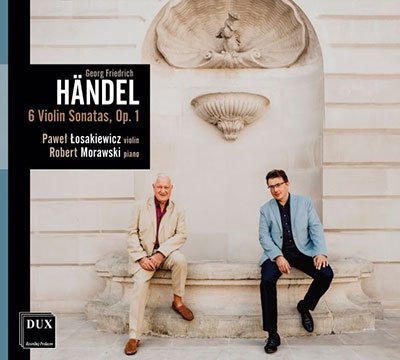 Cover for Georg Friedrich Handel · Sonatas for Violin &amp; Piano (CD) (2023)