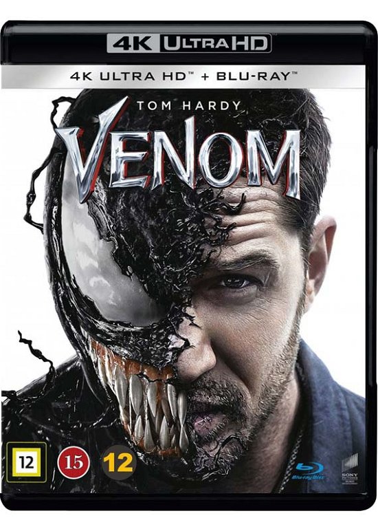 Cover for Venom (4K UHD + Blu-ray) (2019)