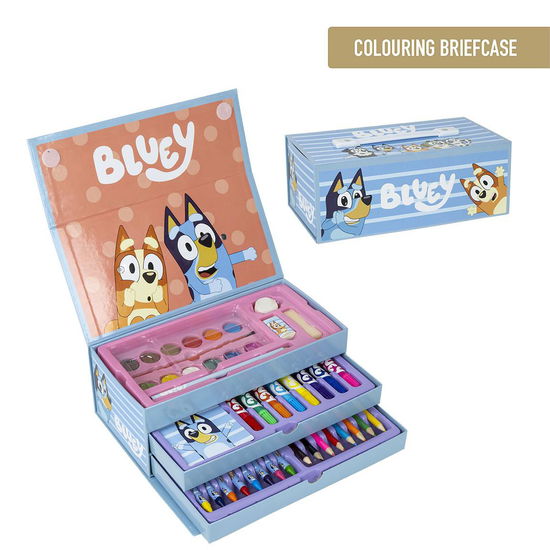 Cover for Cerda · Colouring Stationery Set Briefcase Bluey (ACCESSORY) (2024)