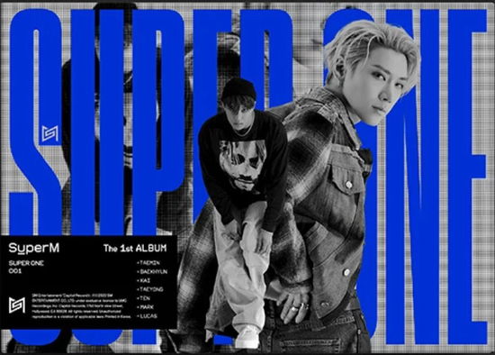 Super One - 1st album (Unit C Ver. Kai & Ten) - Superm - Musiikki -  - 8809718447983 - perjantai 25. syyskuuta 2020