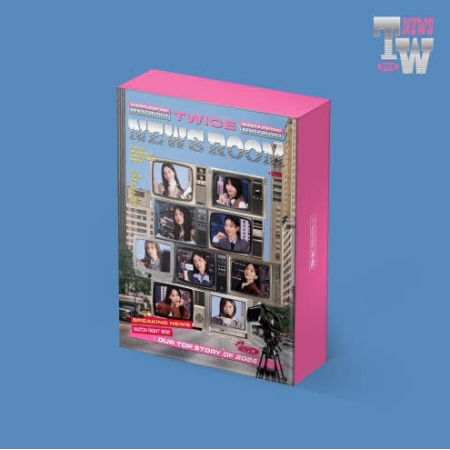 2024 Season's Greetings - Twice Newsroom - Twice - Mercancía - JYP ENTERTAINMENT - 8809943599983 - 30 de diciembre de 2023