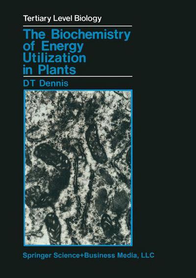 The Biochemistry of Energy Utilization in Plants - D.T. Dennis - Books - Kluwer Academic Publishers Group - 9780216919983 - October 31, 1986