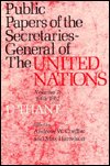 Cover for Dag Hammarskjold · Public Papers of the Secretaries-General of the United Nations: Dag Hammarskjold, 1953-1956 (Innbunden bok) (1978)