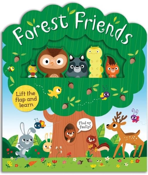 Cover for Roger Priddy · Forest Friends: A lift-and-learn book - Lift-the-Flap Tab Books (Board book) (2019)