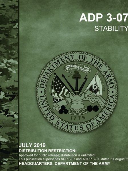 Cover for Headquarters Department of the Army · Stability (Pocketbok) (2019)