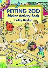 Petting Zoo Sticker Activity Book - Little Activity Books - Cathy Beylon - Koopwaar - Dover Publications Inc. - 9780486400983 - 28 maart 2003