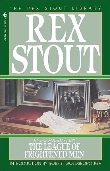 Cover for Rex Stout · The League of Frightened Men - Nero Wolfe (Paperback Bog) (1995)