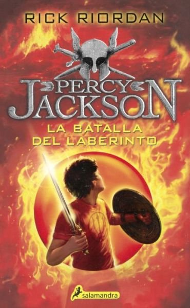 Cover for Rick Riordan · La Batalla Del Laberinto (Hardcover bog) (2015)