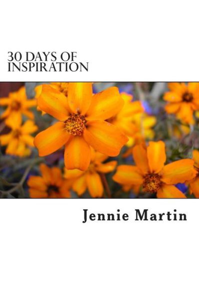 Cover for Jennie Martin · 30 Days of Inspiration (Paperback Book) (2015)