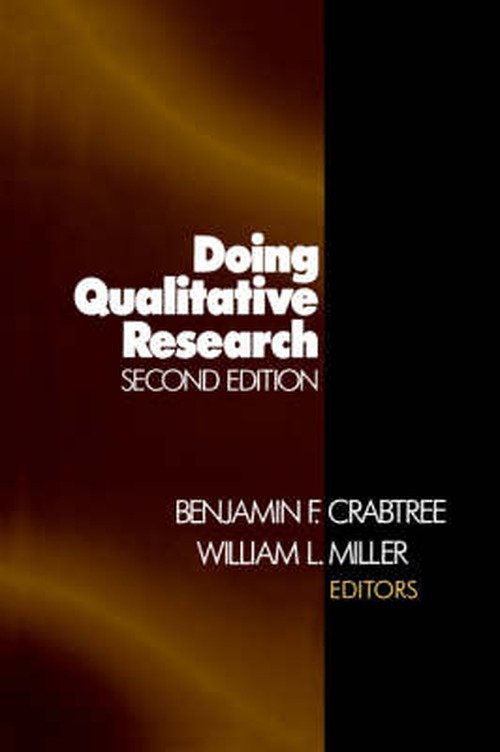 Doing Qualitative Research - Crabtree - Libros - SAGE Publications Inc - 9780761914983 - 24 de agosto de 1999