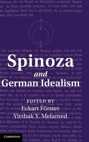 Cover for Eckart F Rster · Spinoza and German Idealism (Hardcover bog) (2012)