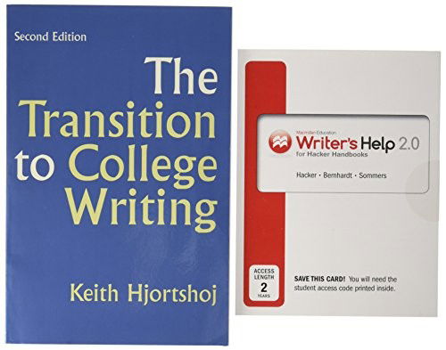 Hacker's Writer's Help 2.0  & Transition to College Writing 2e - Diana Hacker - Books - Bedford/St. Martin's - 9781319118983 - August 14, 2016