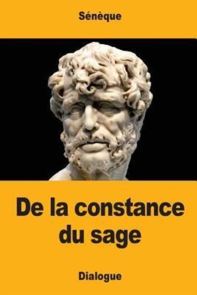 Cover for Seneque · De la constance du sage (Paperback Book) (2017)